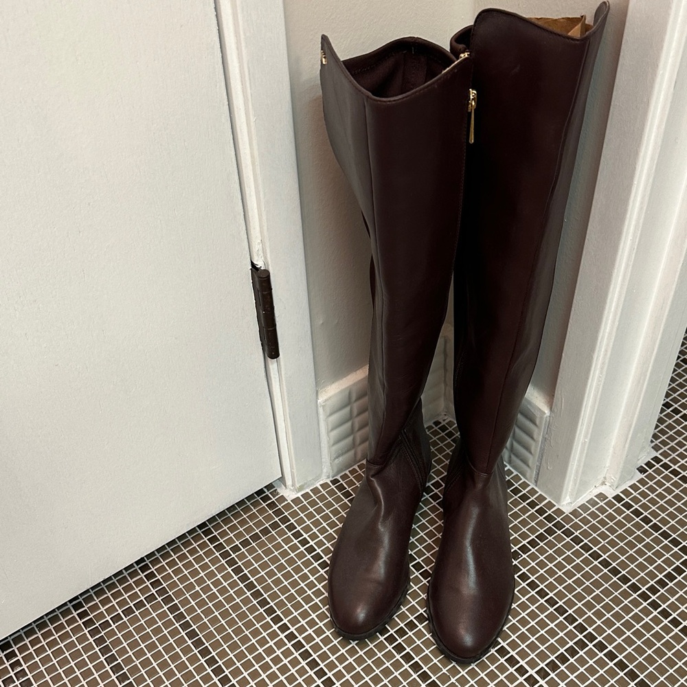 Michael Kors Brown Over the Knee Boots